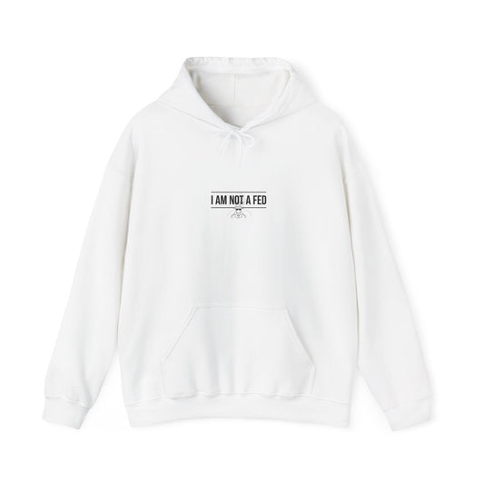 I Am Not A Fed Hoodie | sarcastic self-image humor, anxiety humor