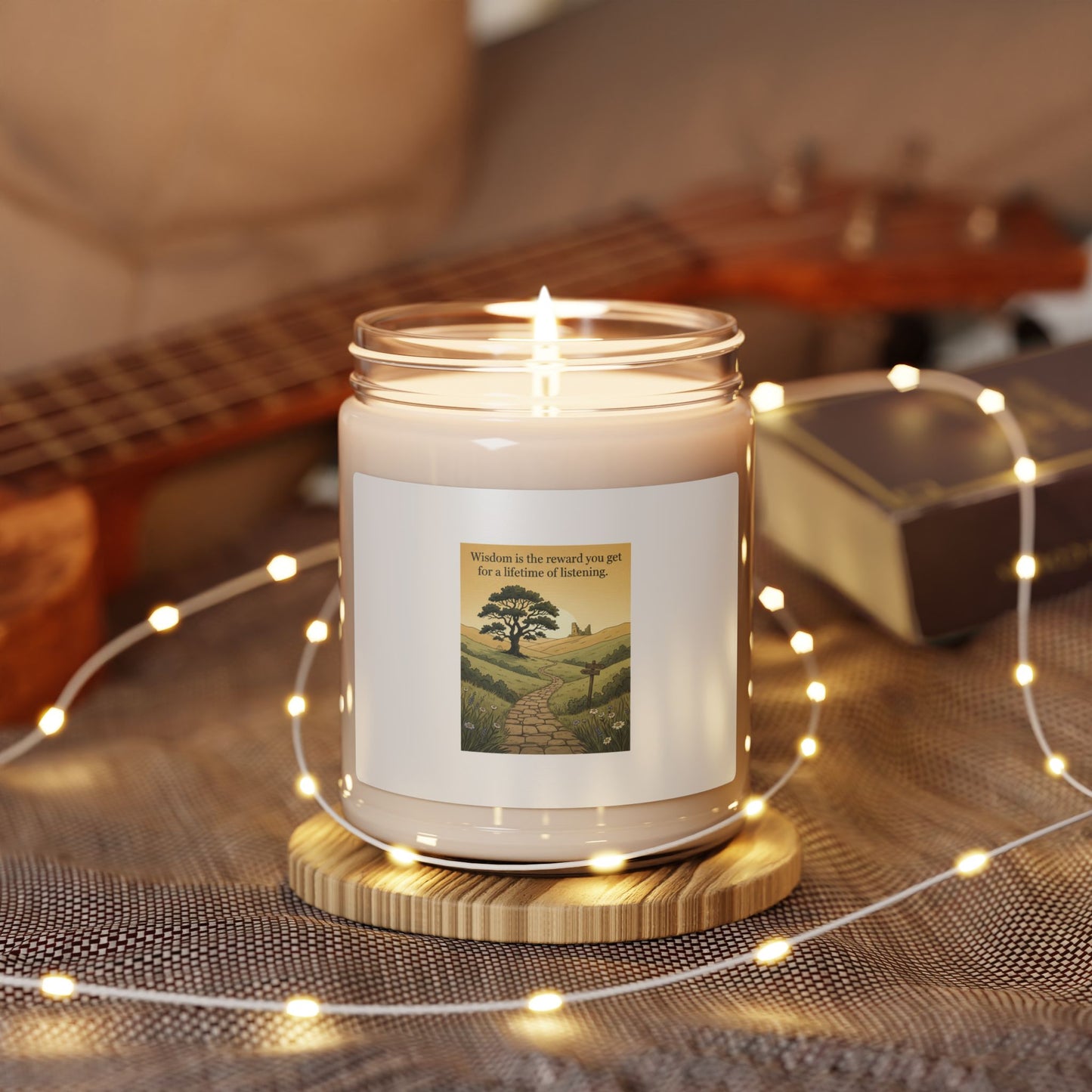 Wisdom candle--Soy 9oz,