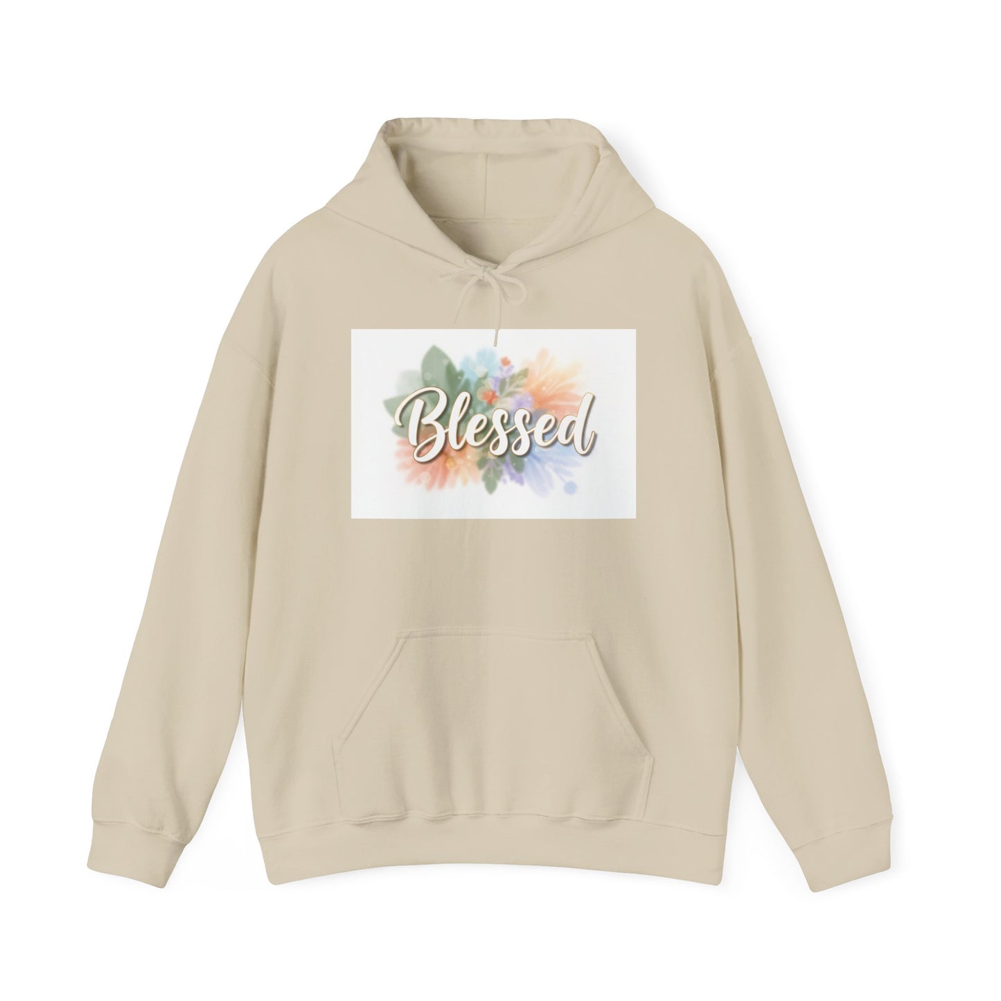 Blessed chrome text Hoodie