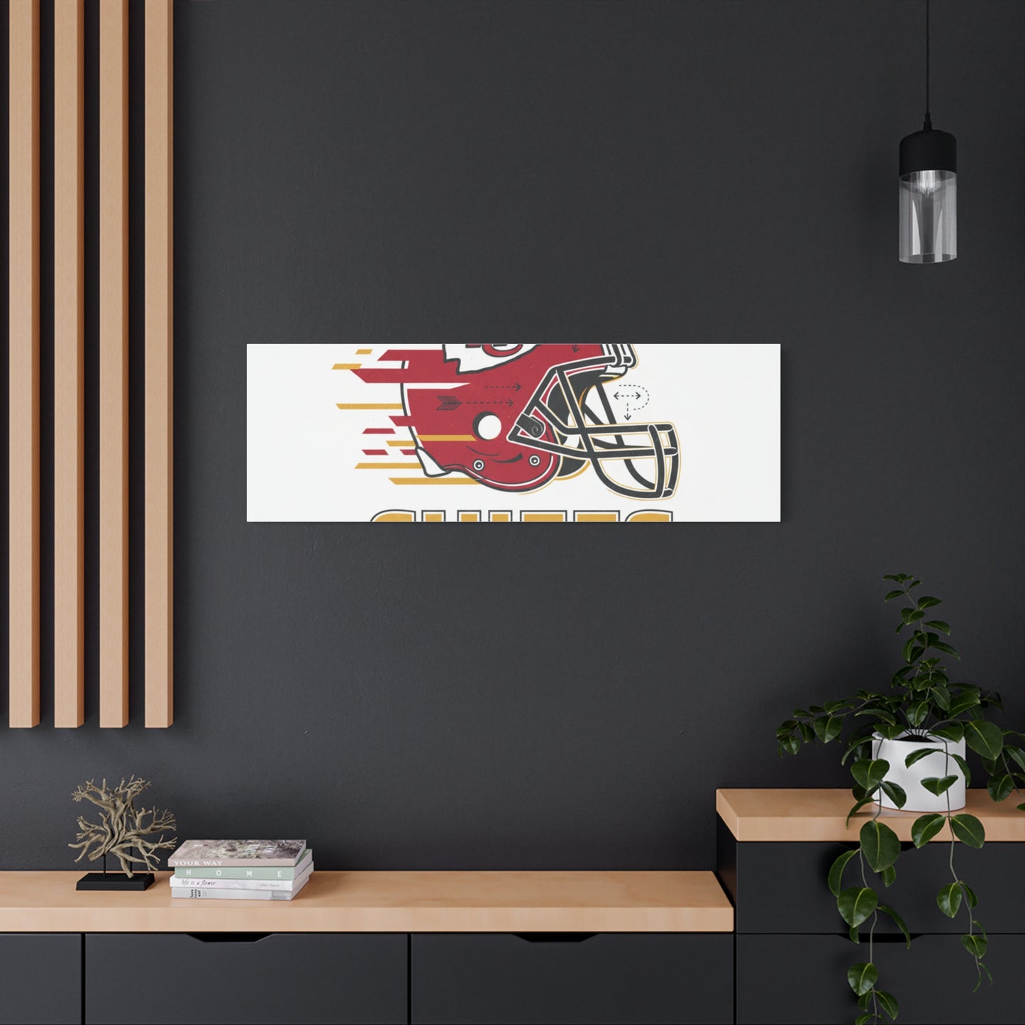KC Chiefs Canvas  Wall Art