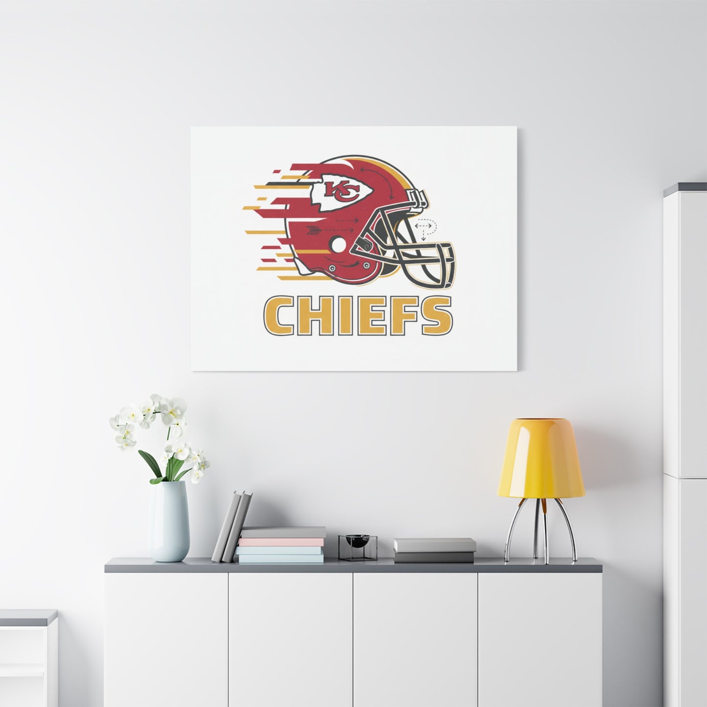 KC Chiefs Canvas  Wall Art