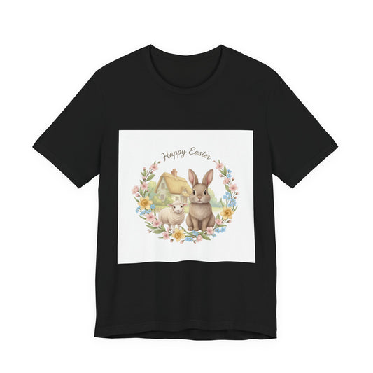 Easter floral Tee | rustic botanical print, woodland decor