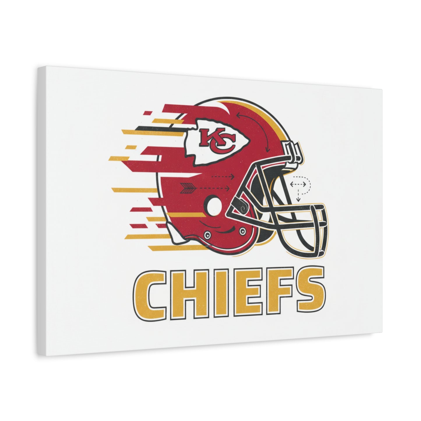 KC Chiefs Canvas  Wall Art