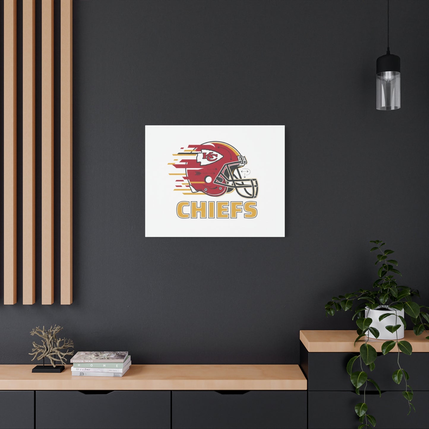 KC Chiefs Canvas  Wall Art