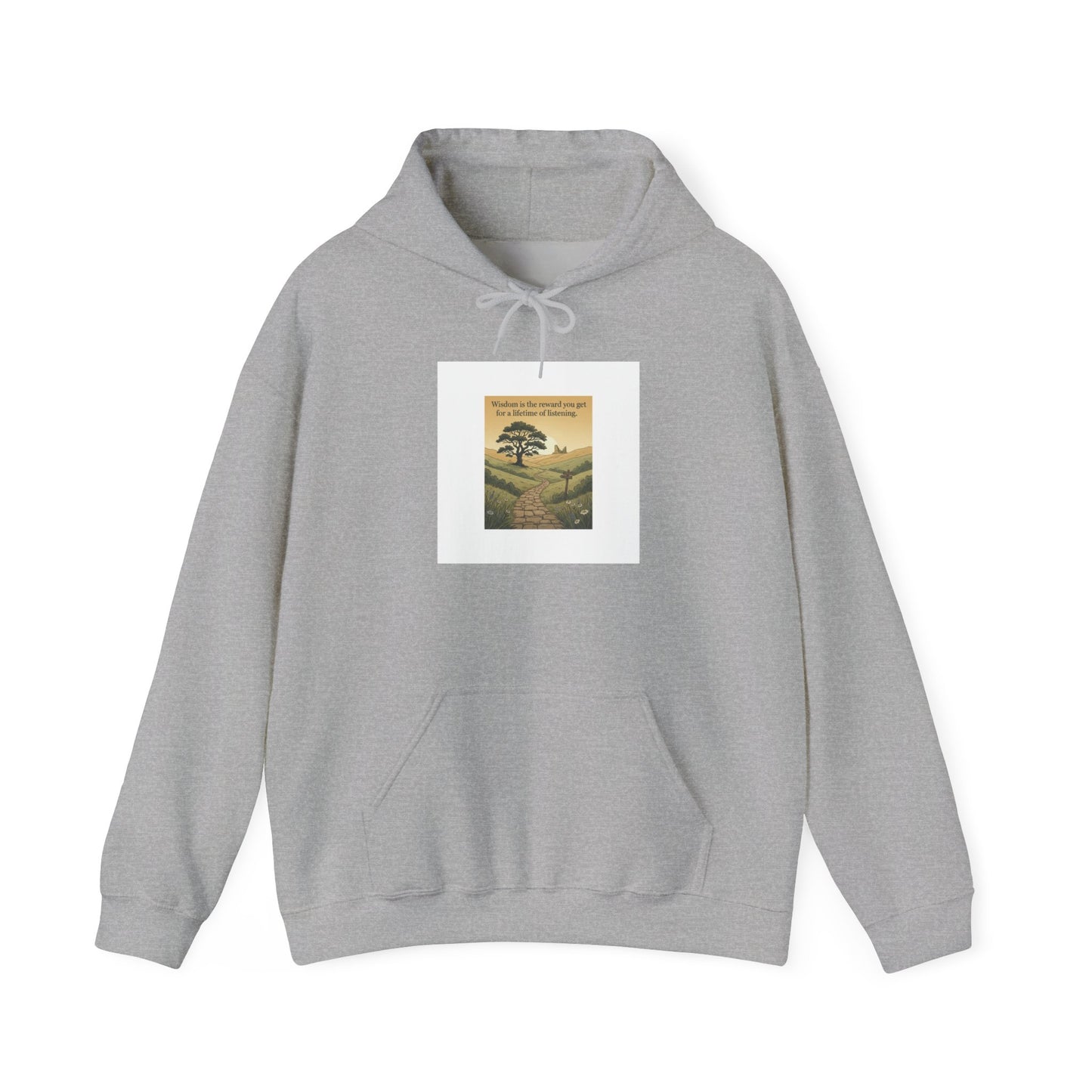 Wisdom quote hoodie