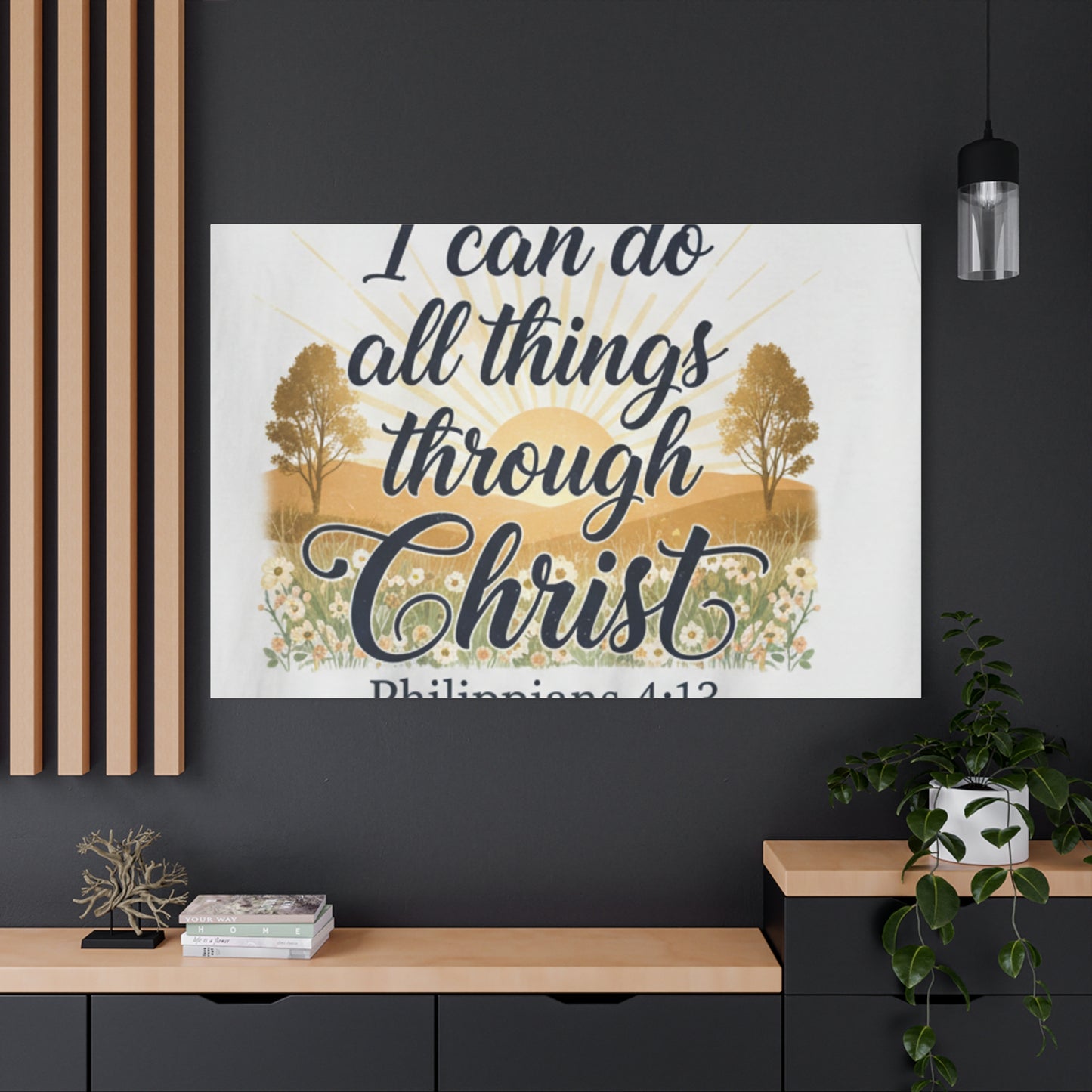 Inspirational Christian wall hanging