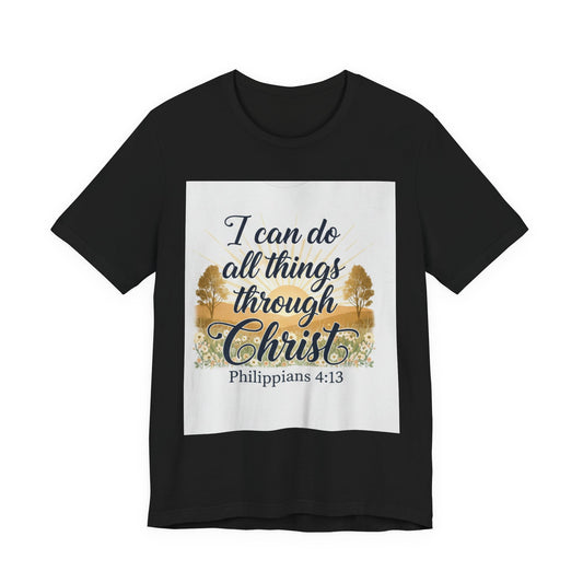 I can do all things through Christ
