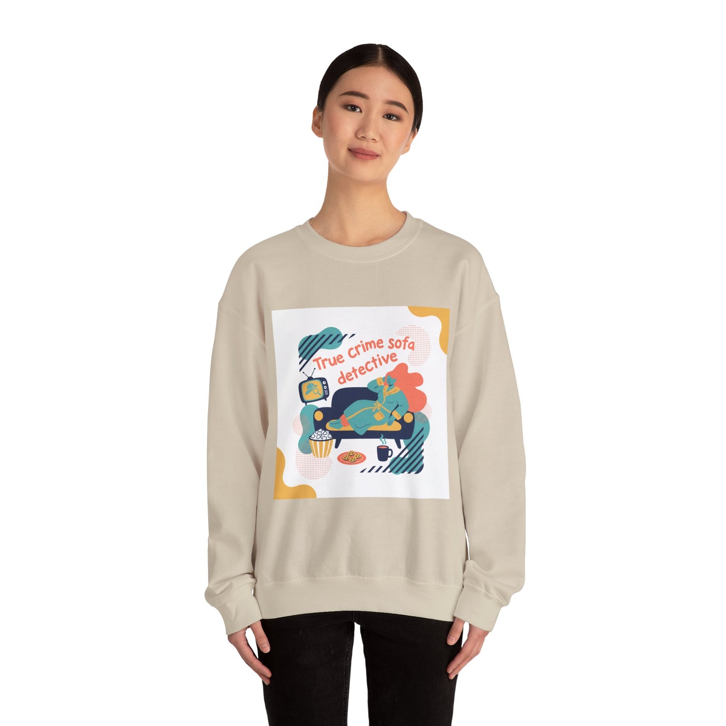 True Crime Sofa Detective Sweatshirt