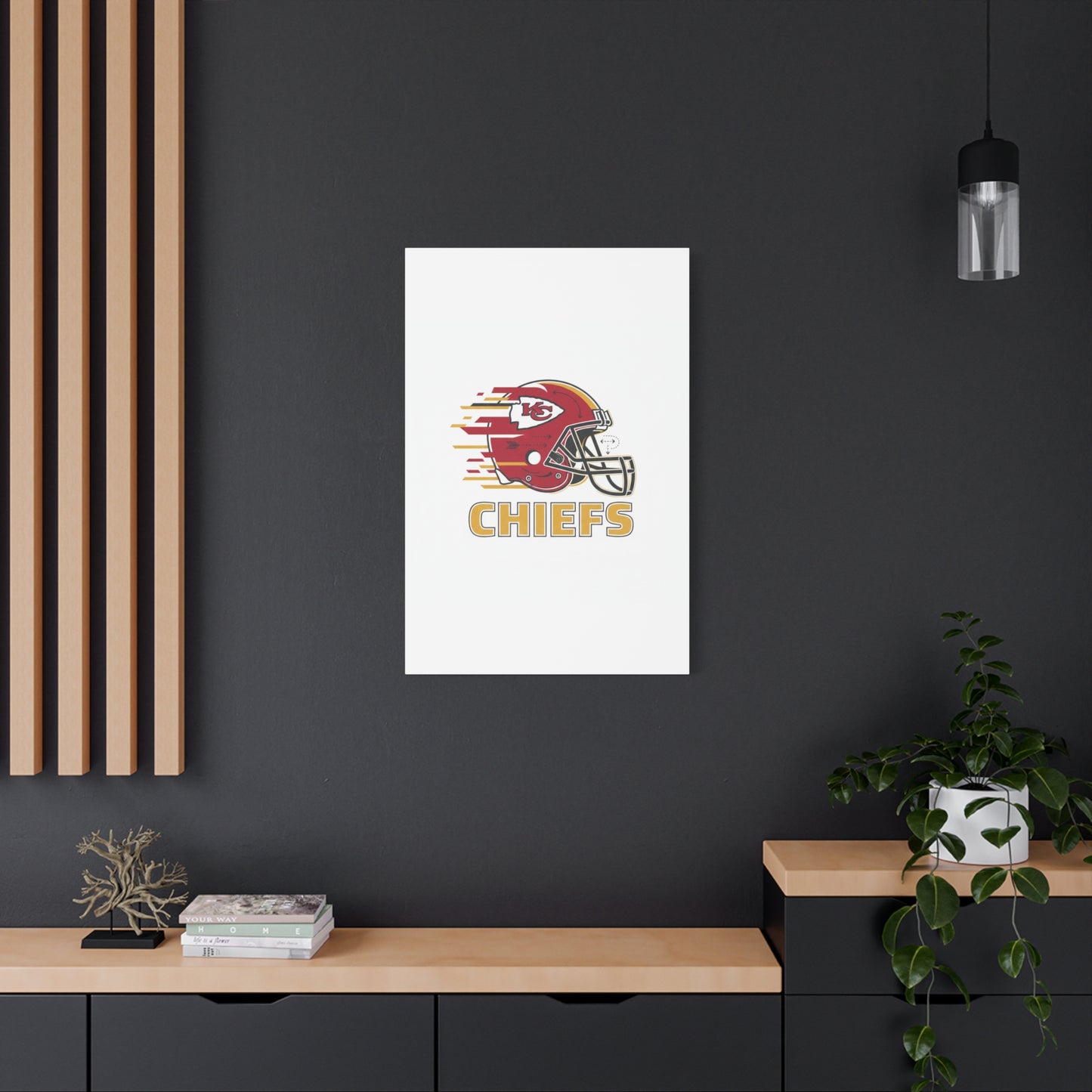 KC Chiefs Canvas  Wall Art
