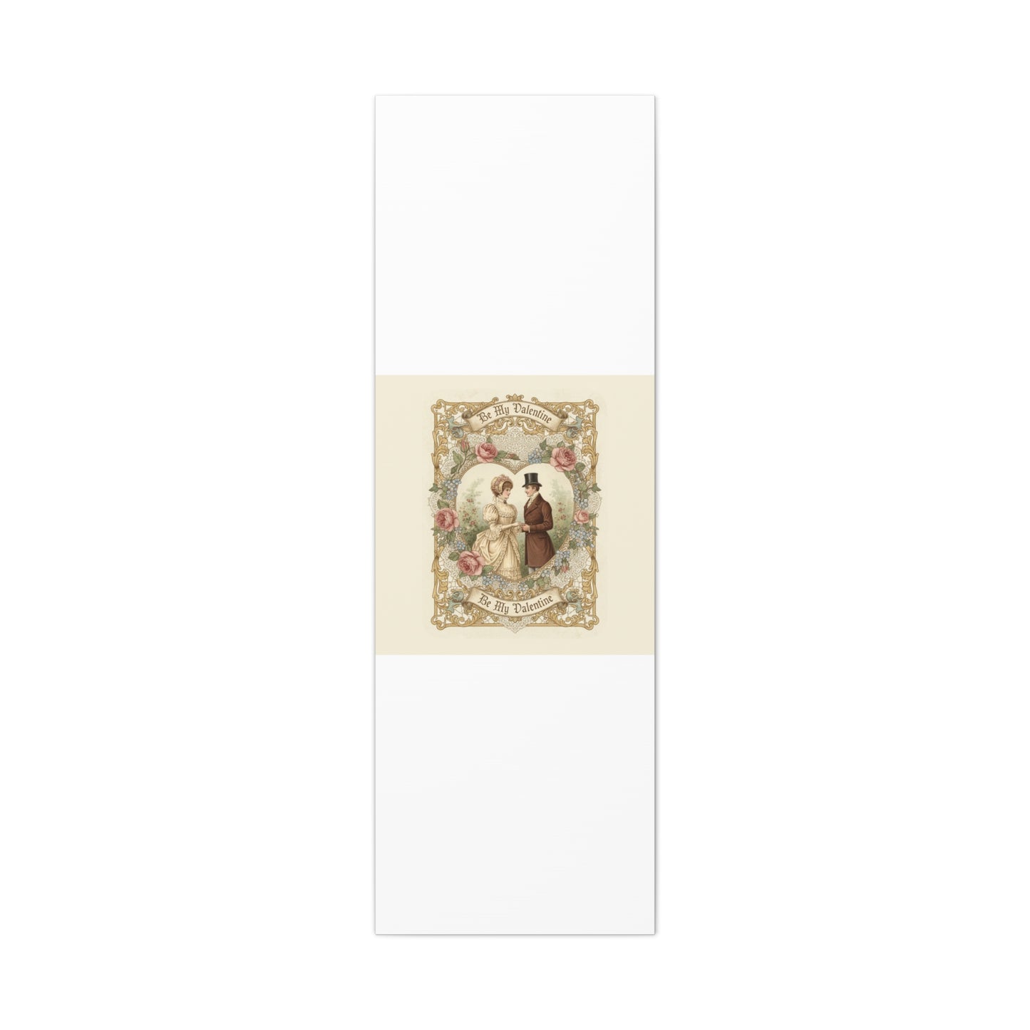 Victorian Valentine Print Canvas | Retro Americana, Vintage Romance