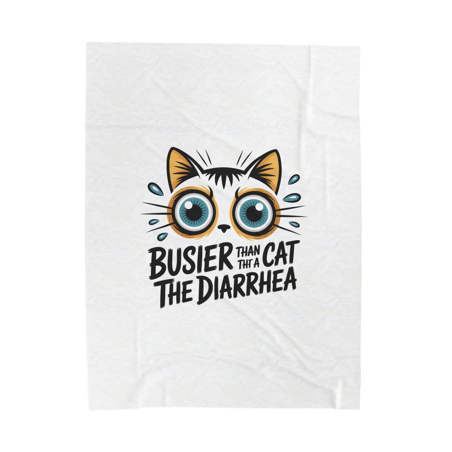 FUNNY CAT BLANKET