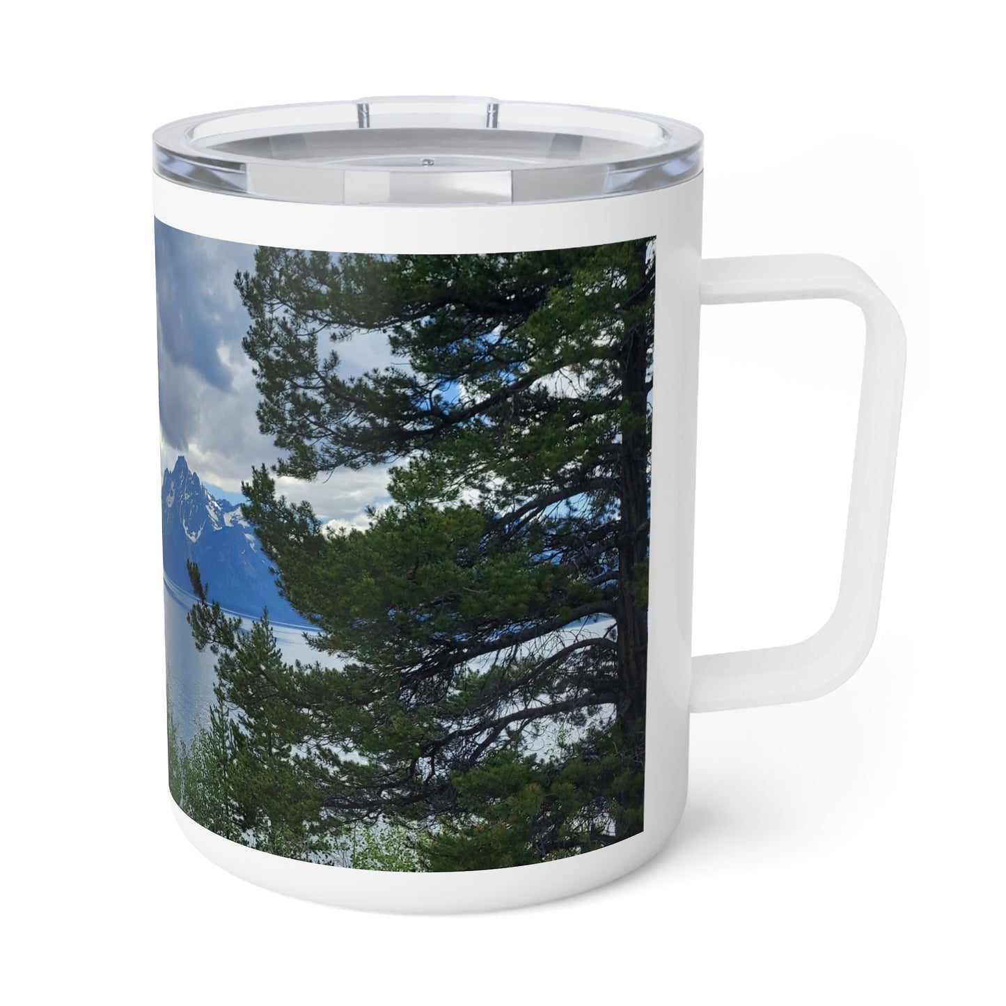 Mountain Lake Scenic 10oz Insulated Coffee Mug