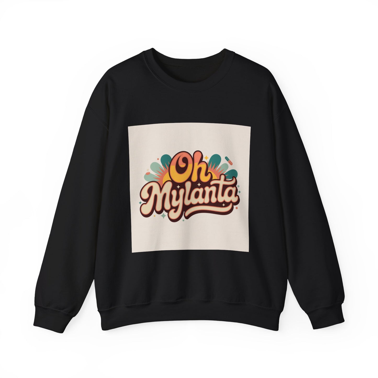 Oh Mylanta Retro Script Crewneck Sweatshirt |