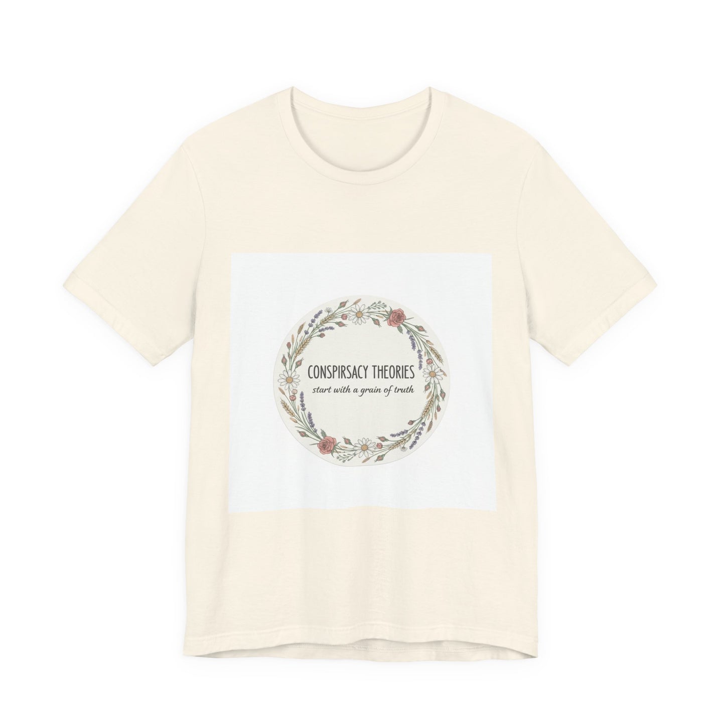 Conspiracy Theories Wreath Tee