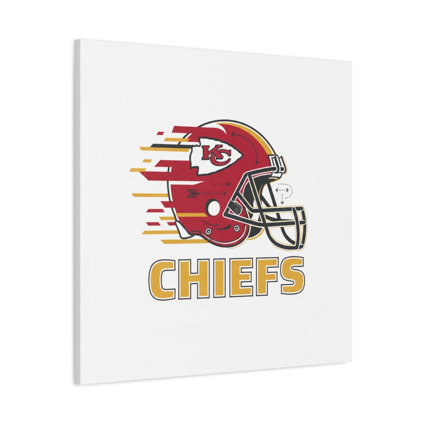 KC Chiefs Canvas  Wall Art