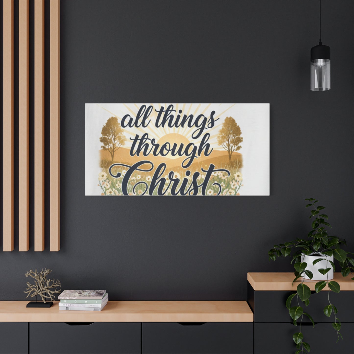 Inspirational Christian wall hanging
