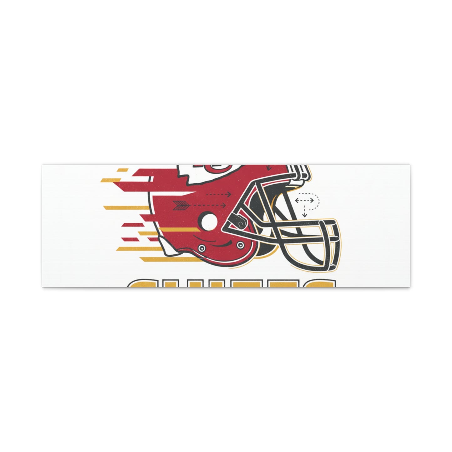 KC Chiefs Canvas  Wall Art