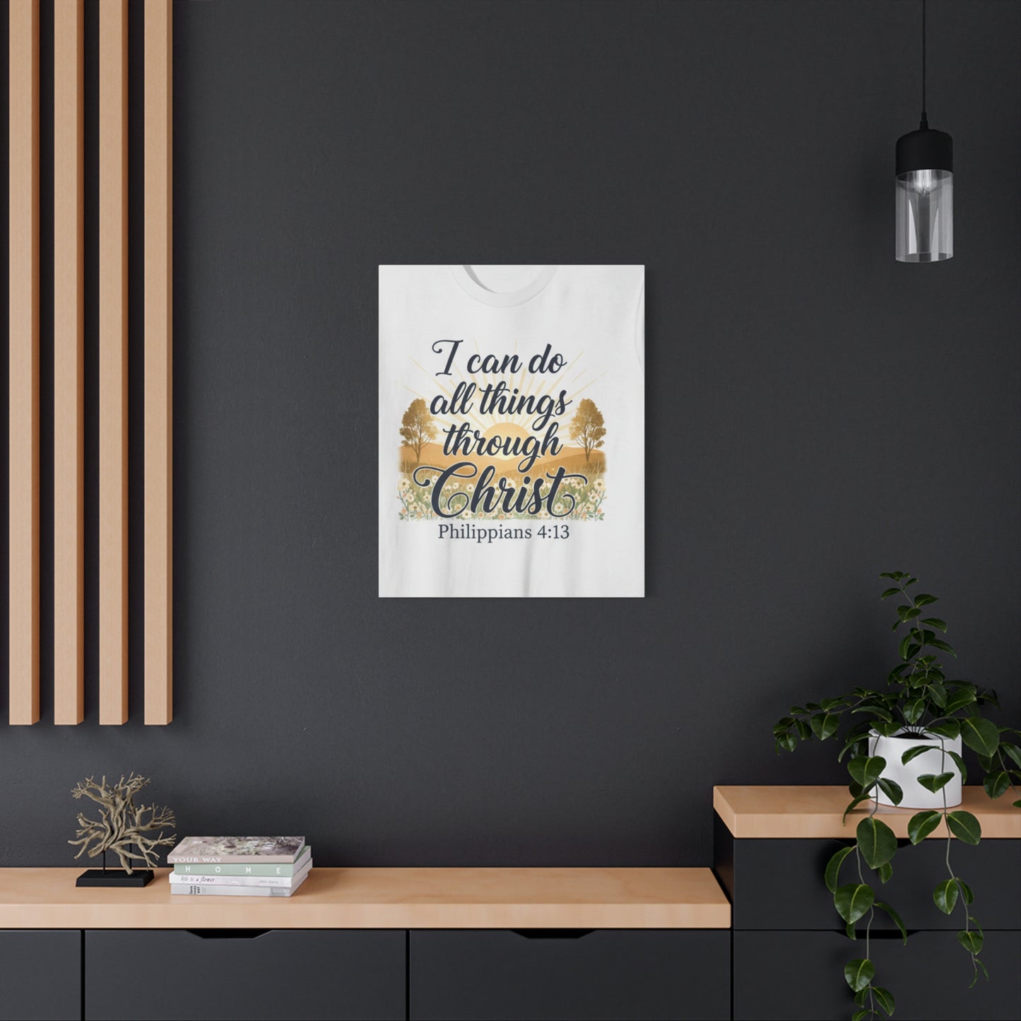 Inspirational Christian wall hanging