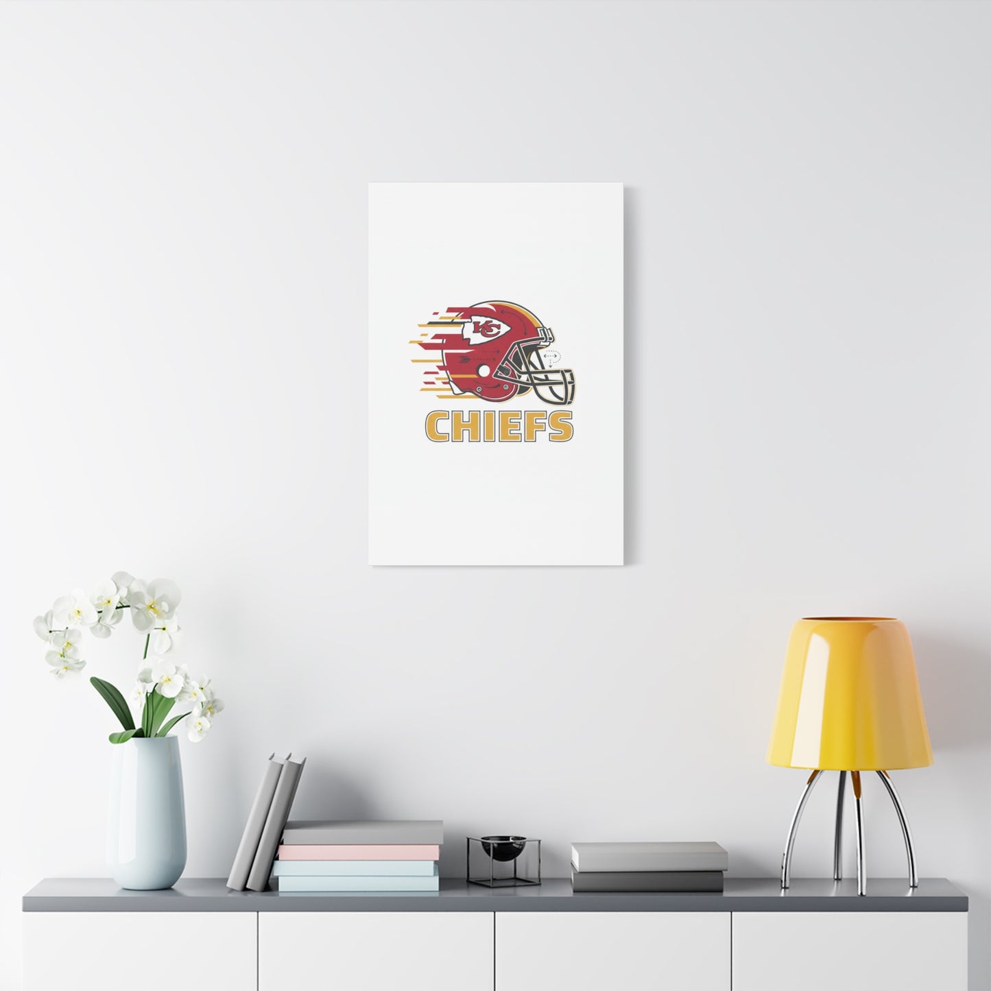 KC Chiefs Canvas  Wall Art