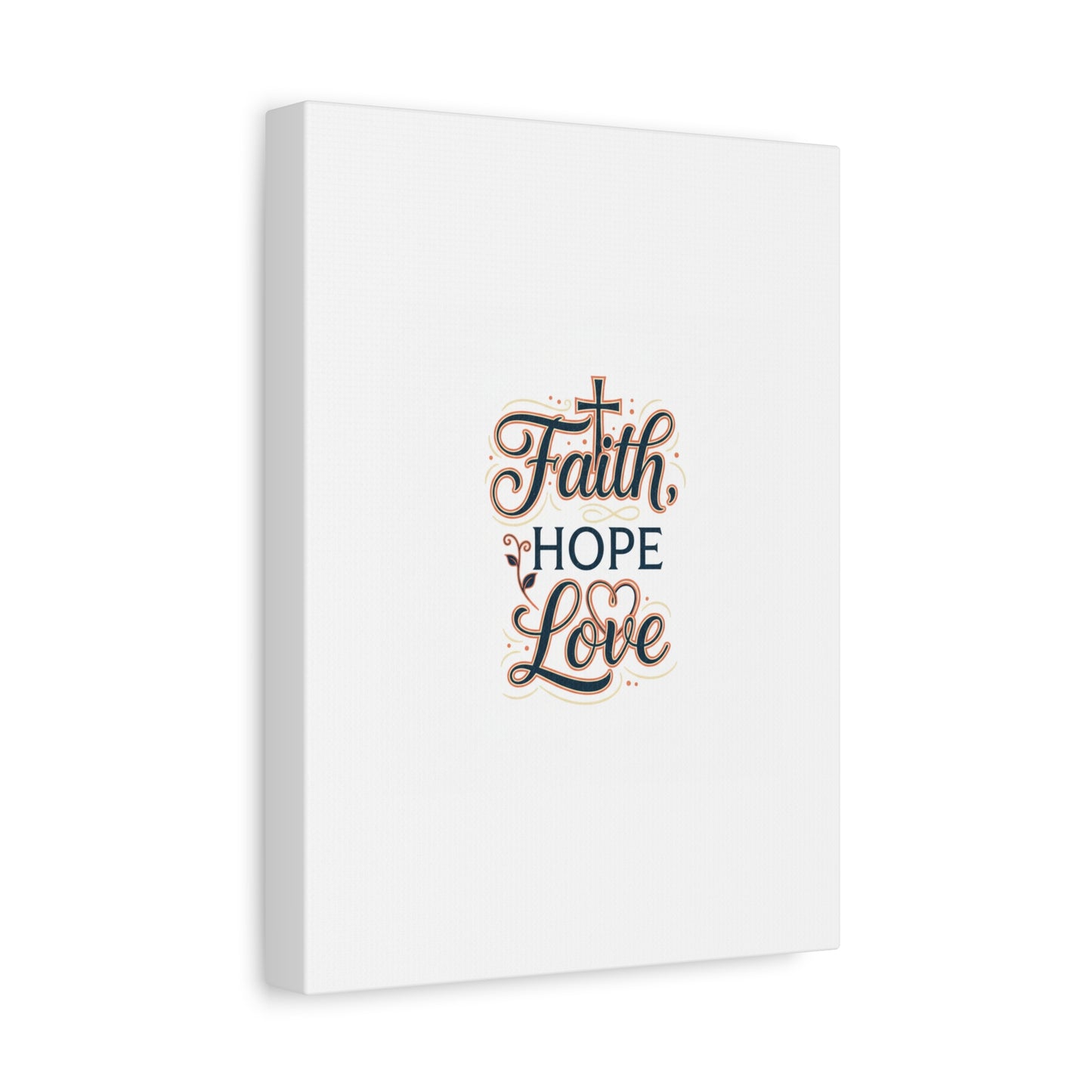 Faith Hope Love canvas, wall art
