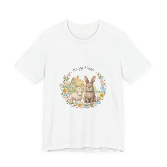 Easter floral Tee | rustic botanical print, woodland decor