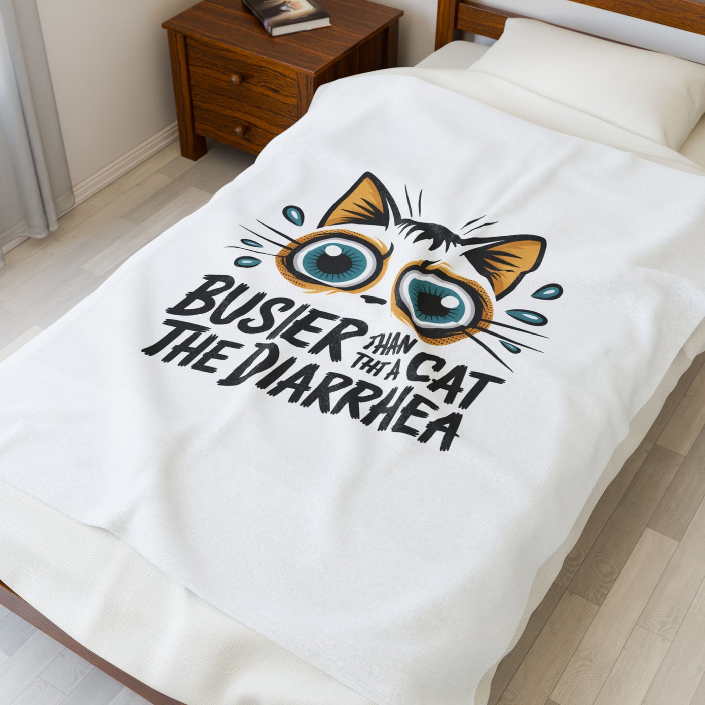 FUNNY CAT BLANKET