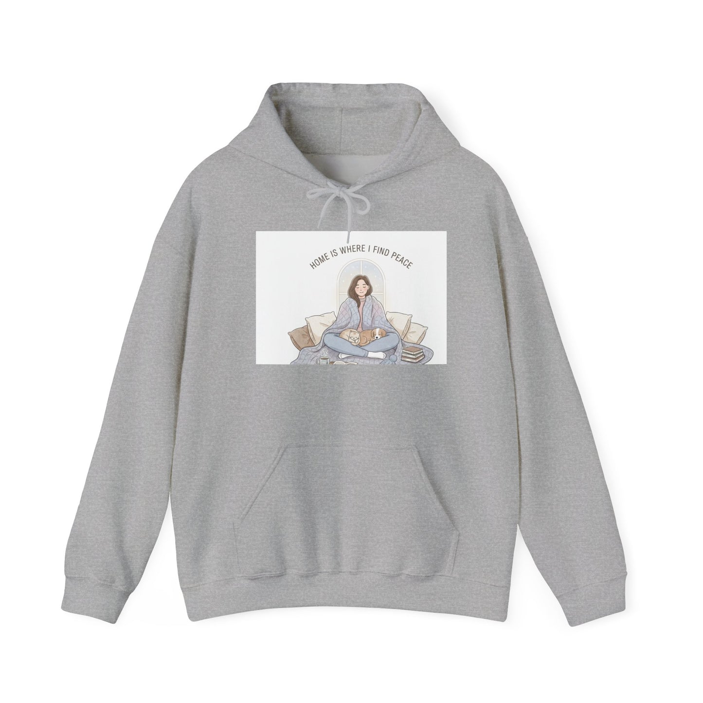 Homebody Reading Vibes Hoodie | introvert sweater, cozy winter shirt