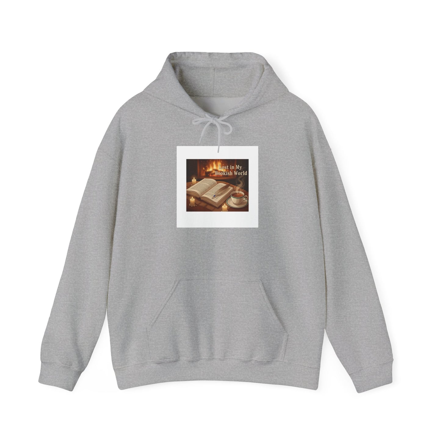 Cozy Reading Vibes Hoodie | book lover sweatshirt, library aesthetic