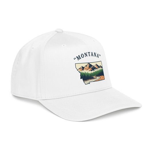 Montana Mountain State Cap — Vintage Scenic Baseball Hat