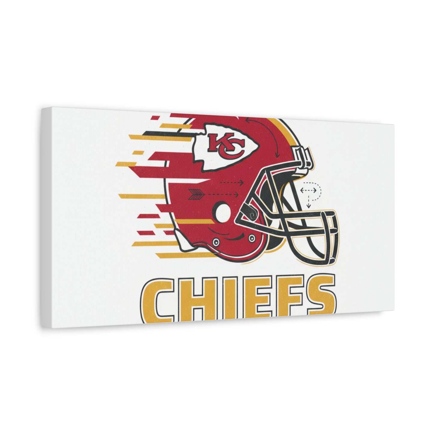KC Chiefs Canvas  Wall Art