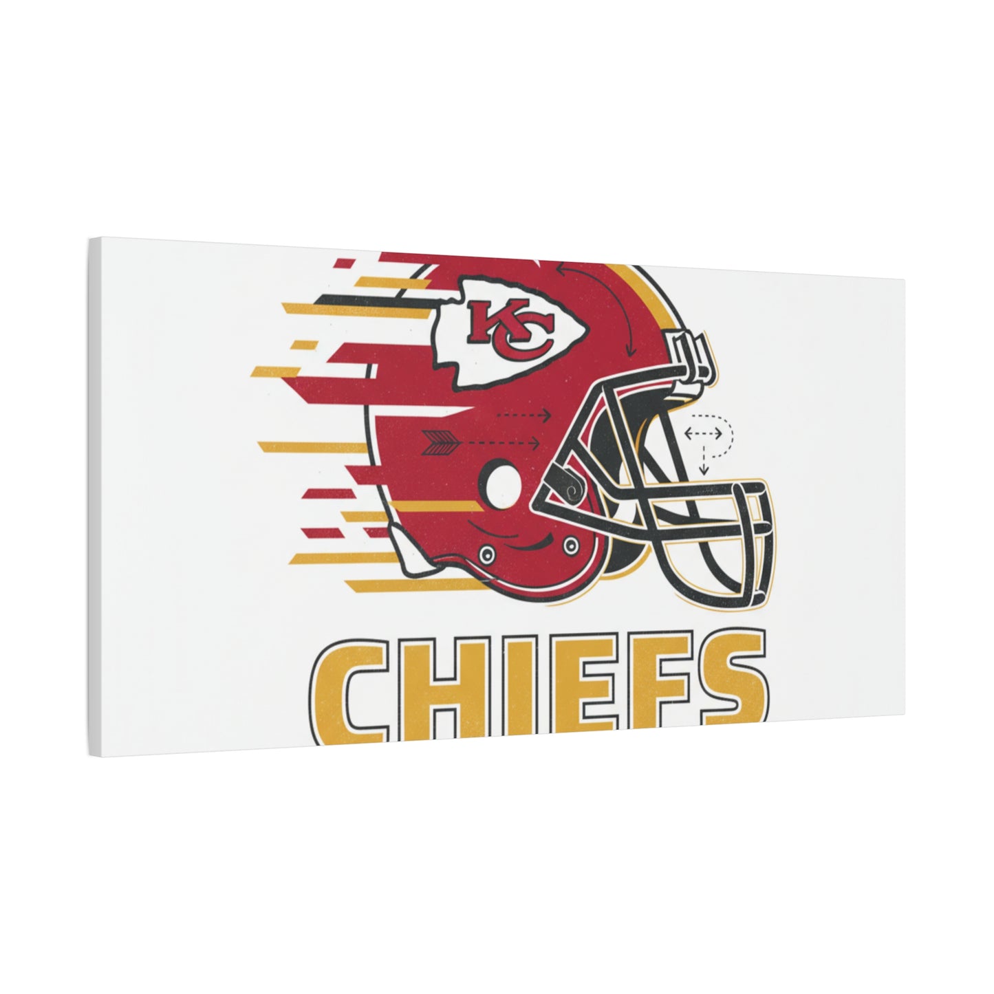 KC Chiefs Canvas  Wall Art