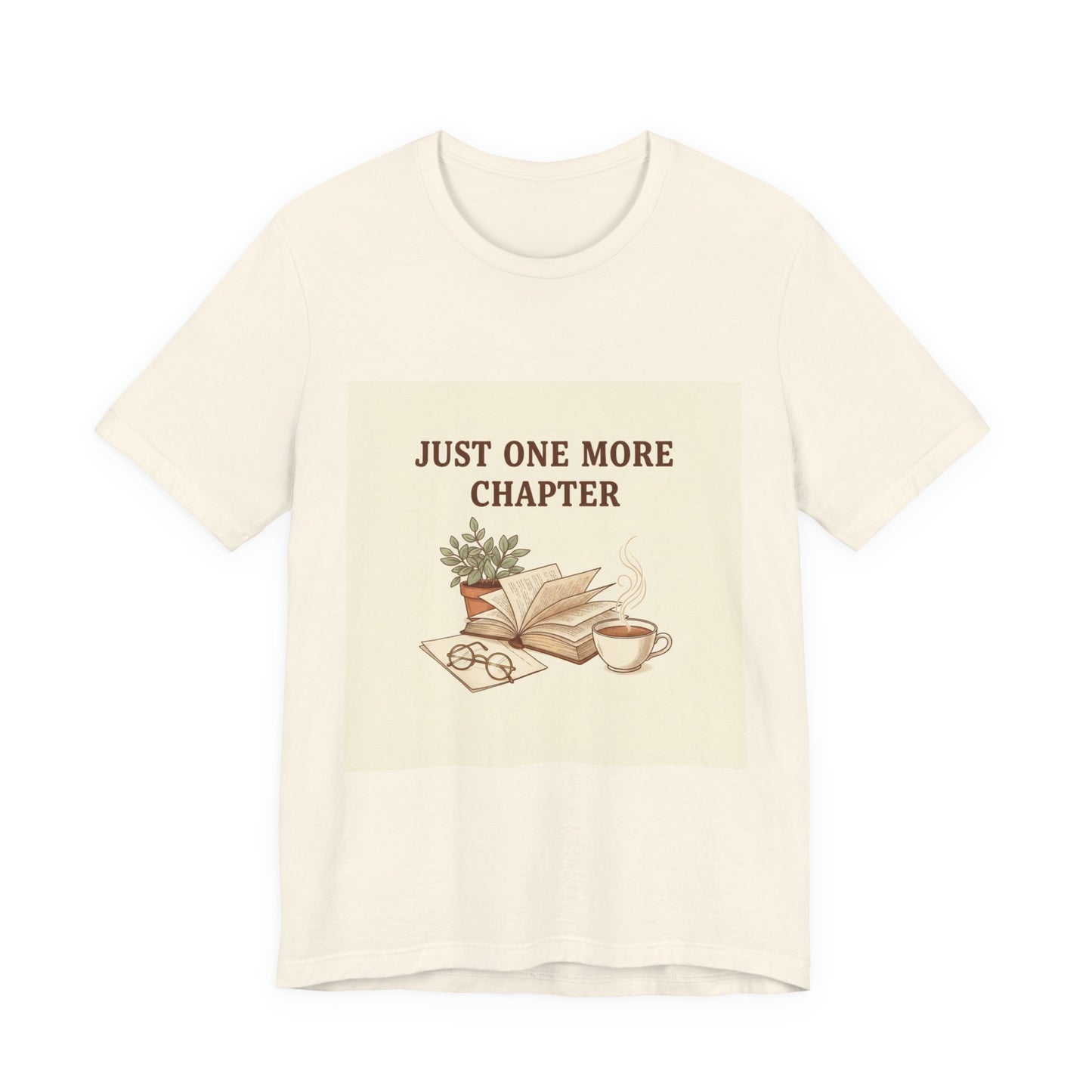 Just One More Chapter T-Shirt | Booklover Shirt, Reading Aesthetic