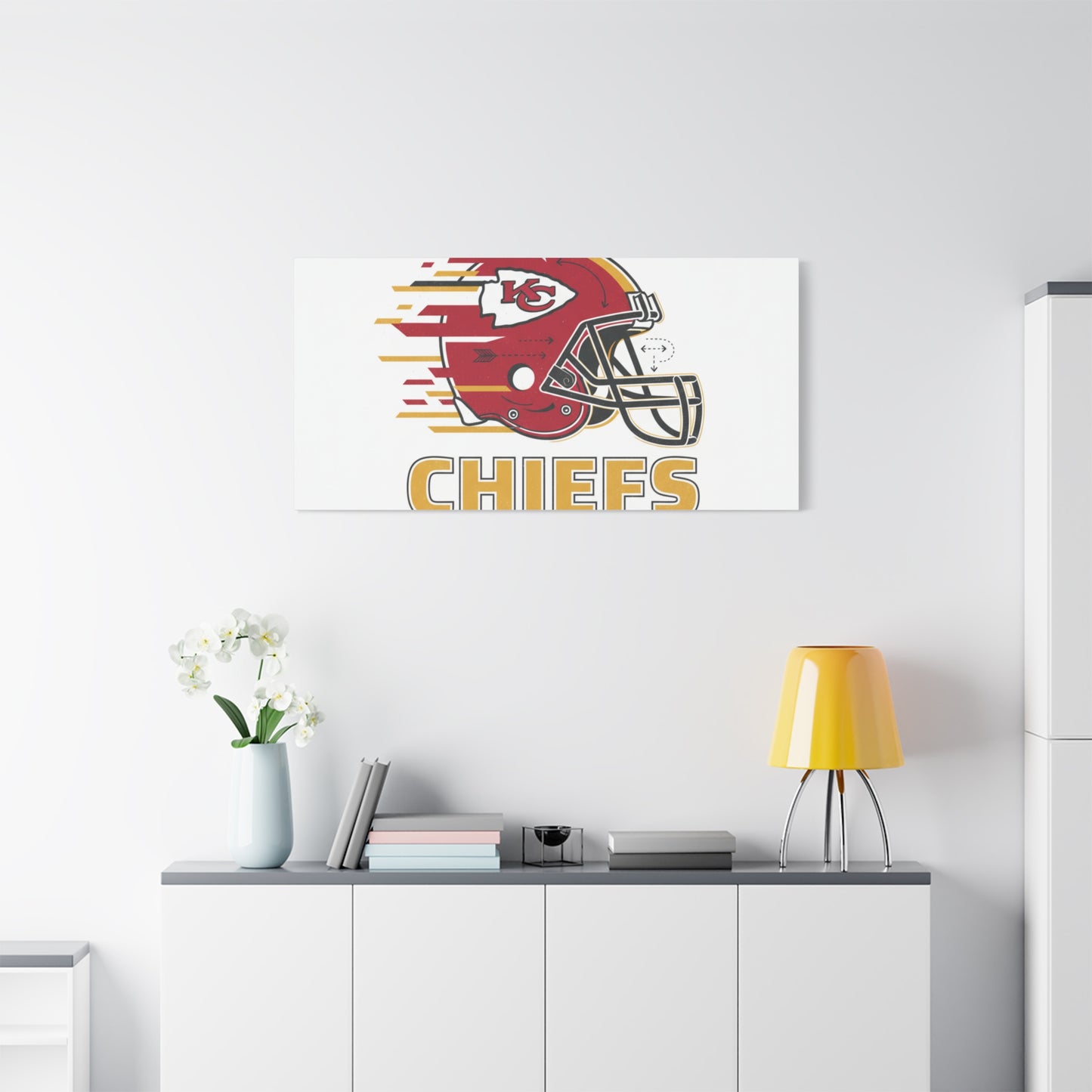 KC Chiefs Canvas  Wall Art