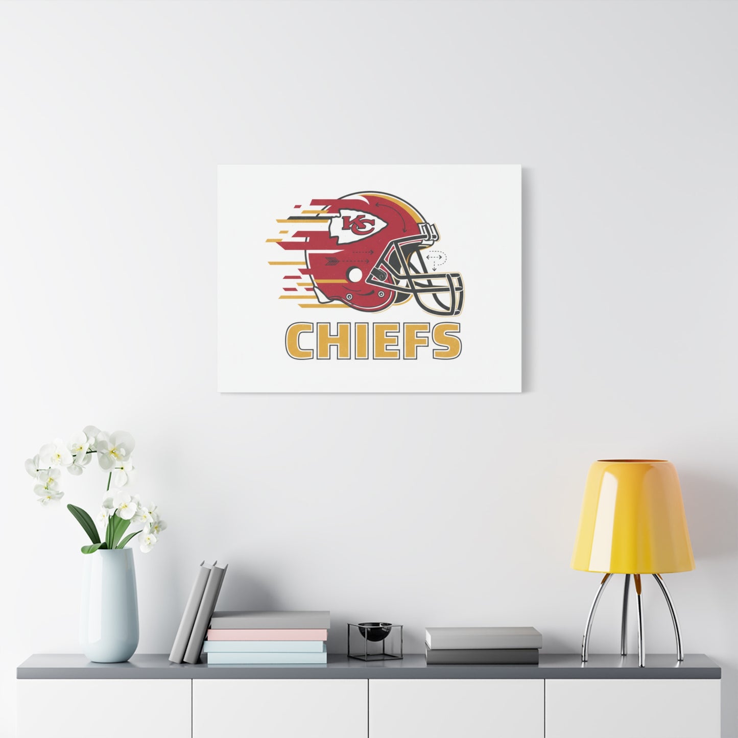 KC Chiefs Canvas  Wall Art