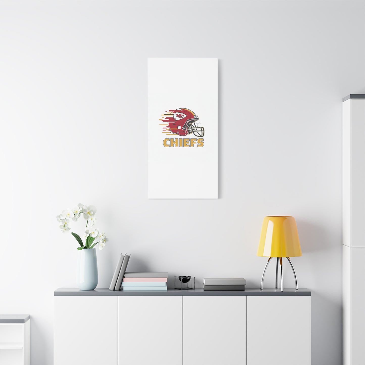 KC Chiefs Canvas  Wall Art