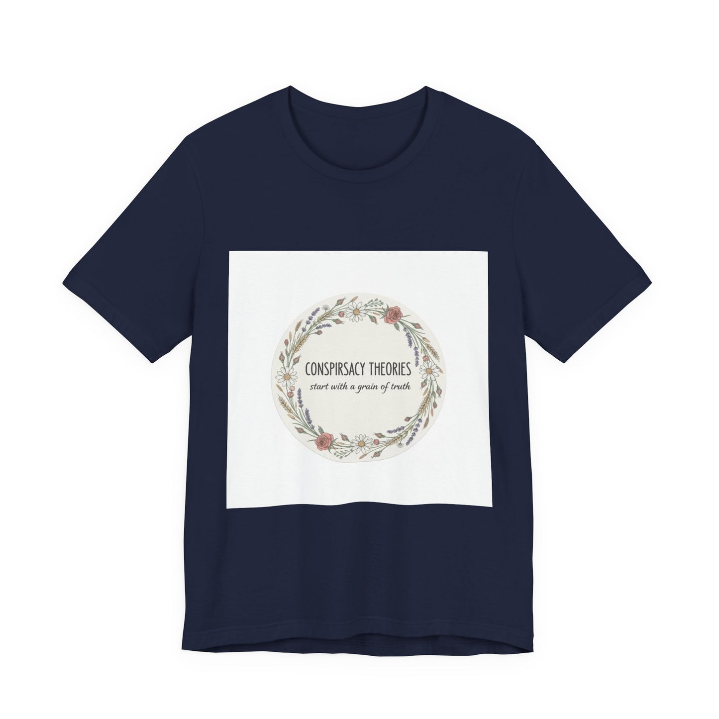 Conspiracy Theories Wreath Tee