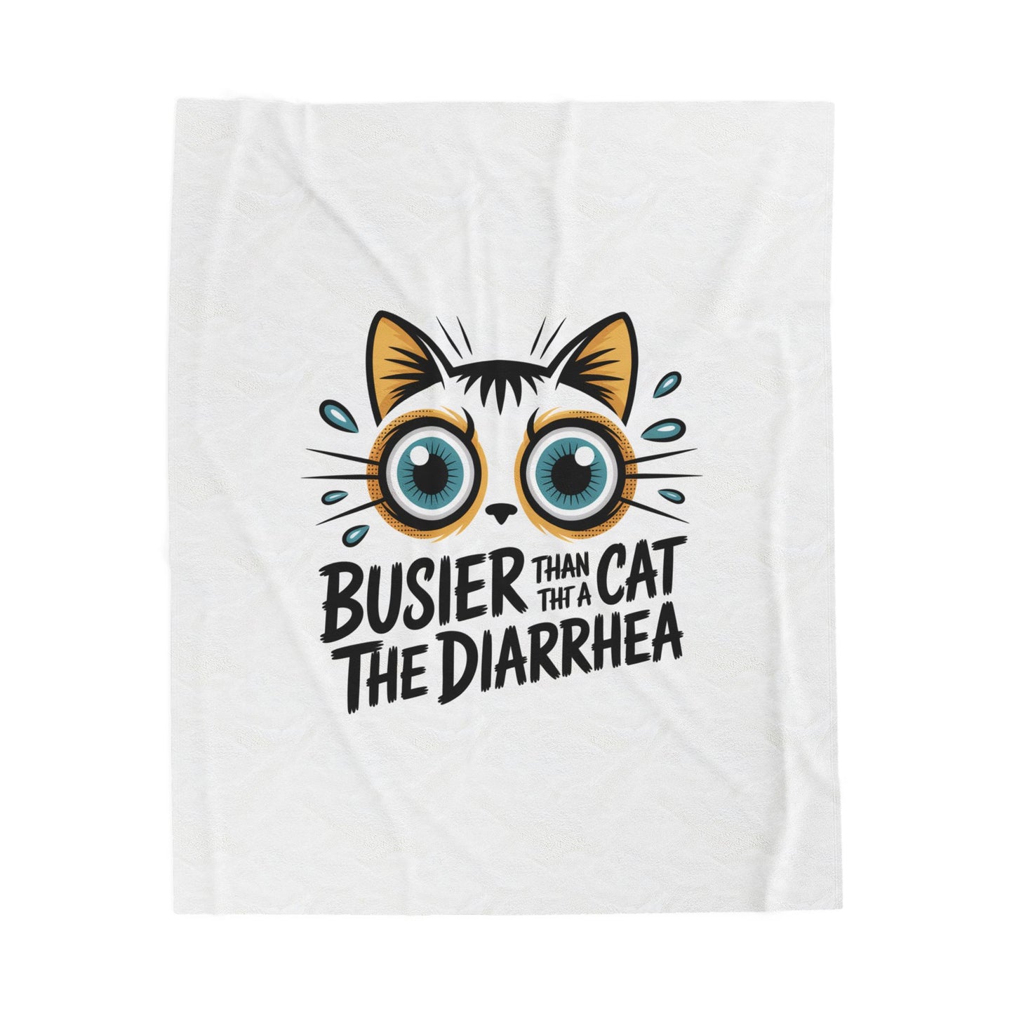 FUNNY CAT BLANKET