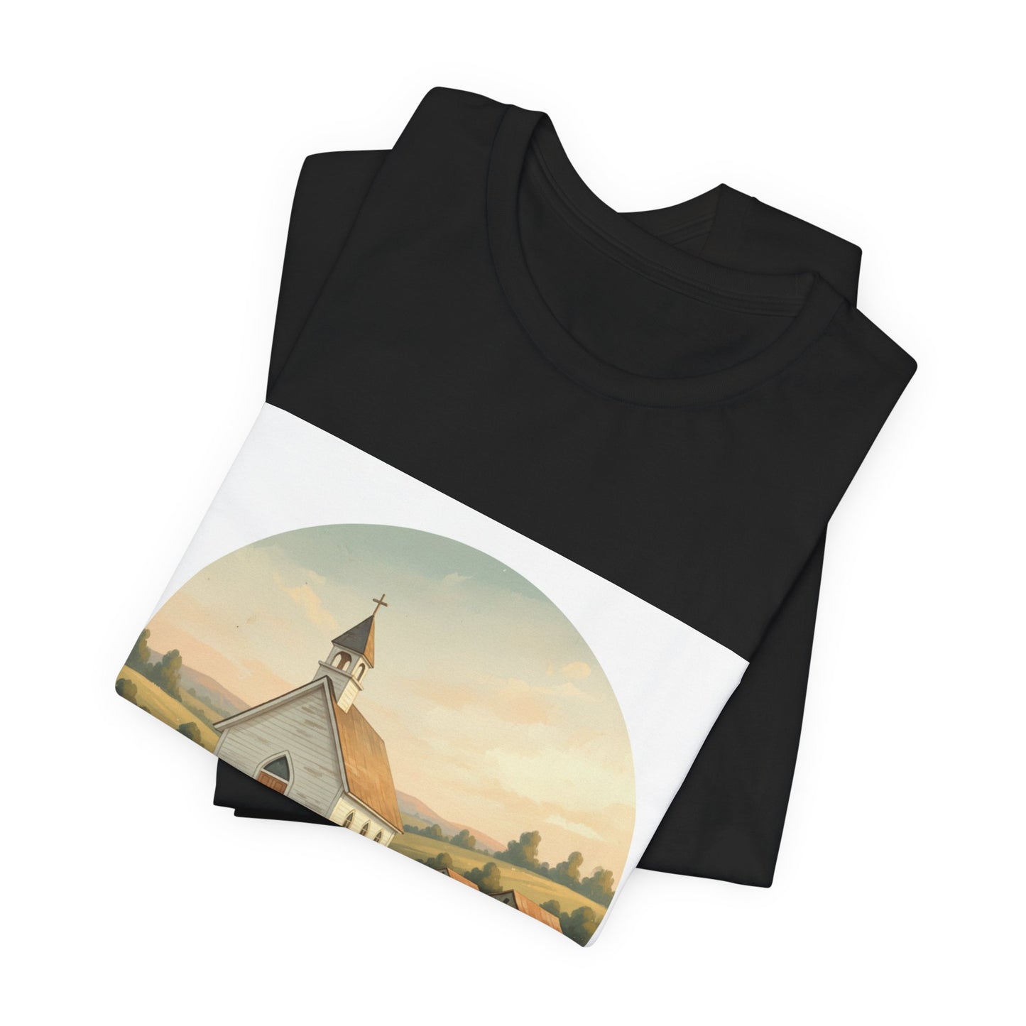 Country Church -Unisex Jersey Short Sleeve Tee