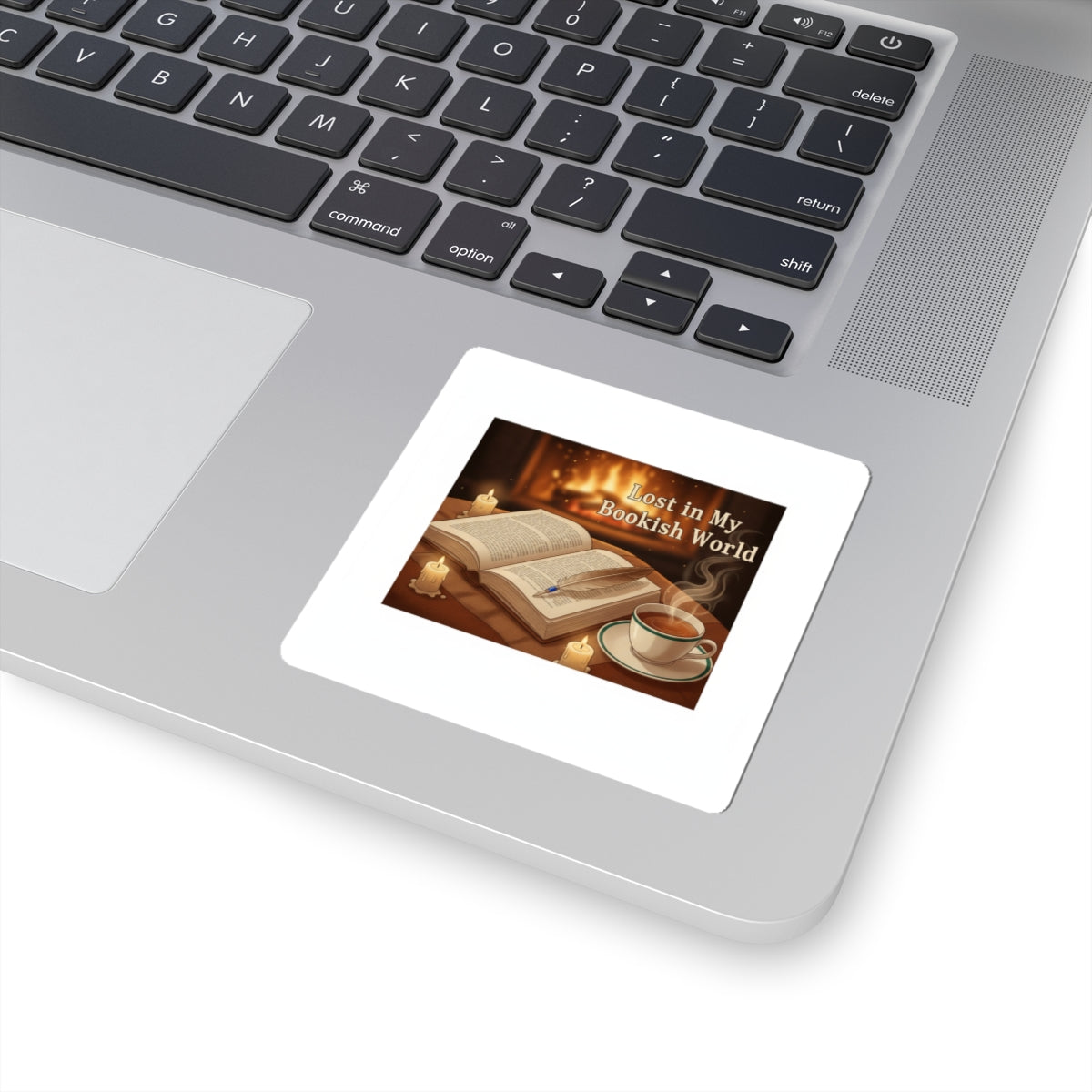 Lost in My Bookish World Sticker | Reading Nook, Cozy Booklover