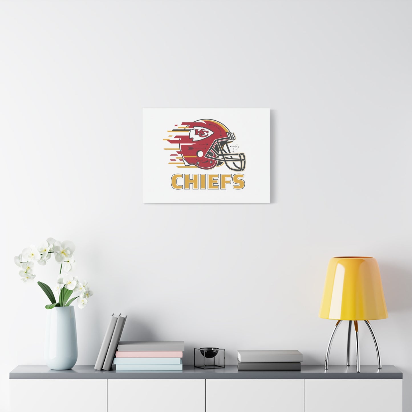 KC Chiefs Canvas  Wall Art