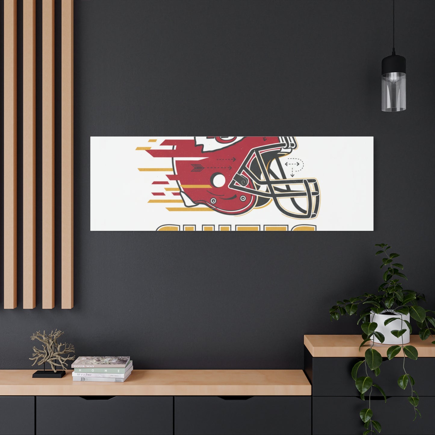 KC Chiefs Canvas  Wall Art