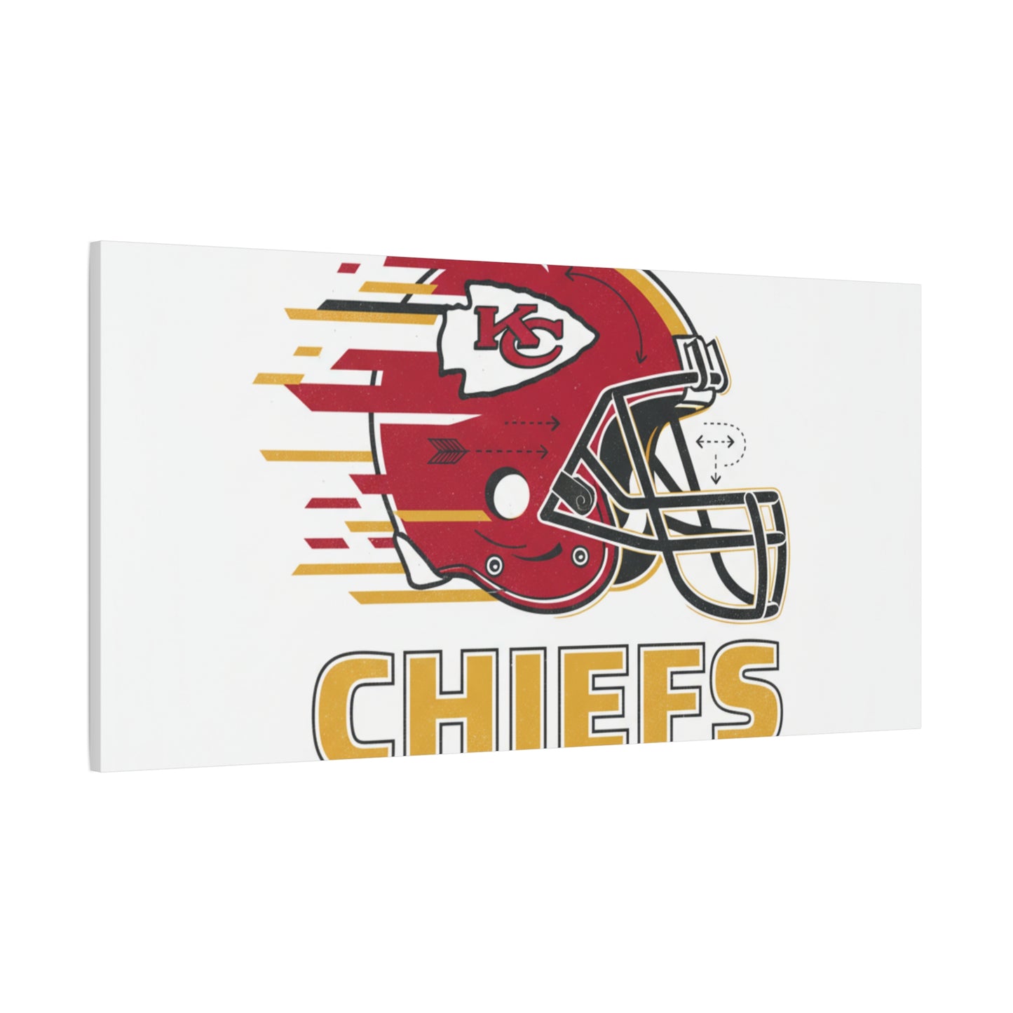 KC Chiefs Canvas  Wall Art