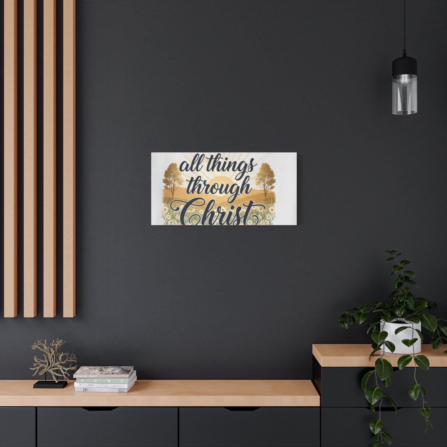 Inspirational Christian wall hanging