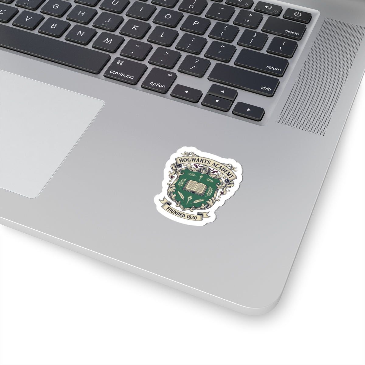 Hogwarts Ivy-Style Crest Kiss-Cut Stickers | Old Money Collegiate Emblem