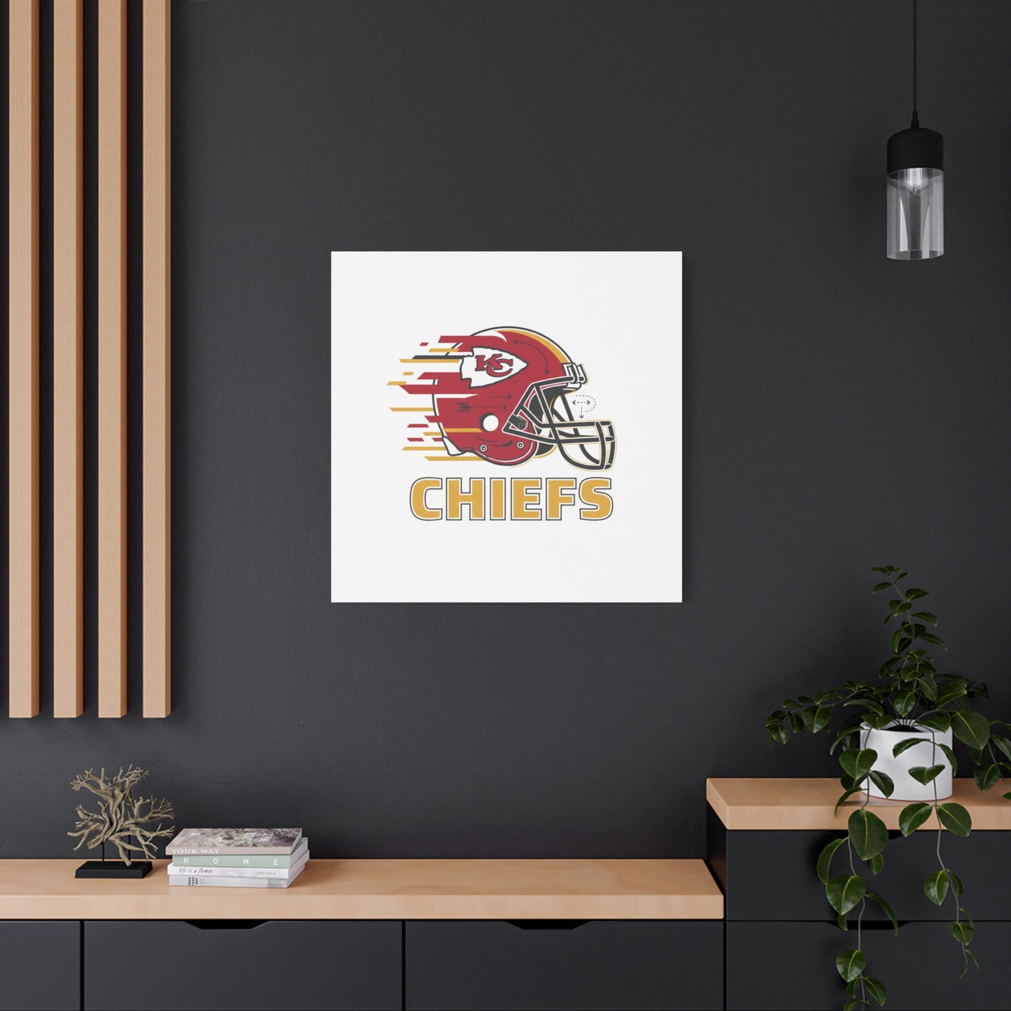 KC Chiefs Canvas  Wall Art