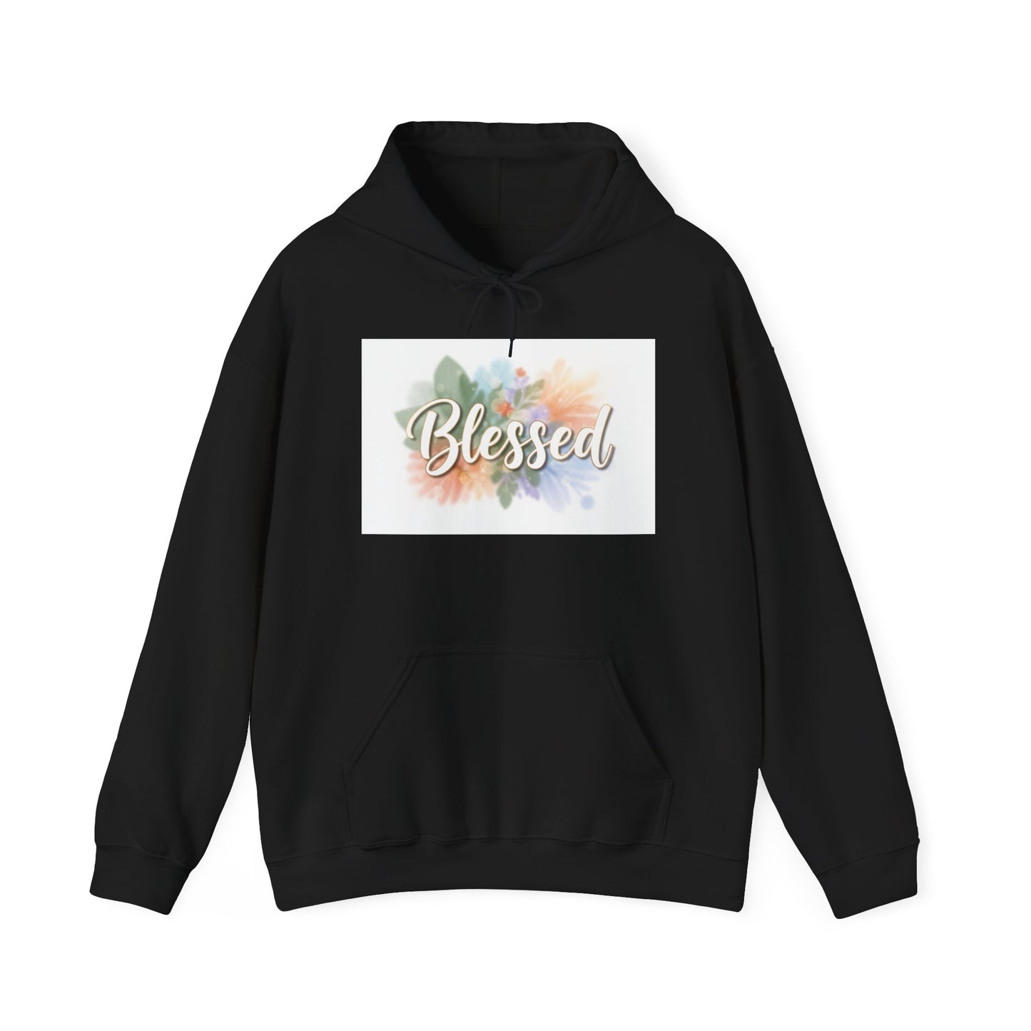Blessed chrome text Hoodie