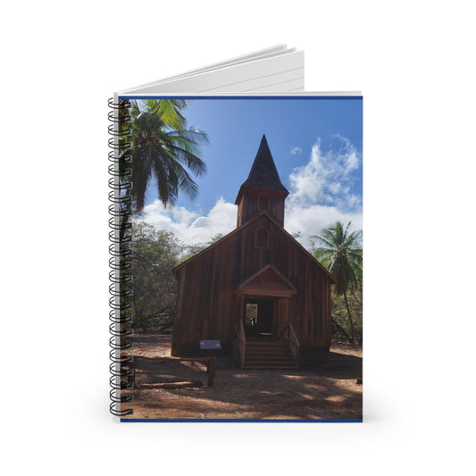 Hawaii Country Church--Spiral Notebook - Ruled Line