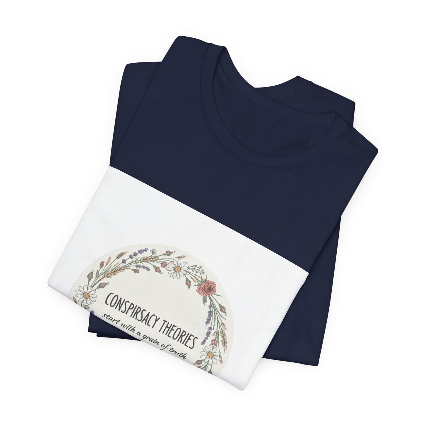 Conspiracy Theories Wreath Tee
