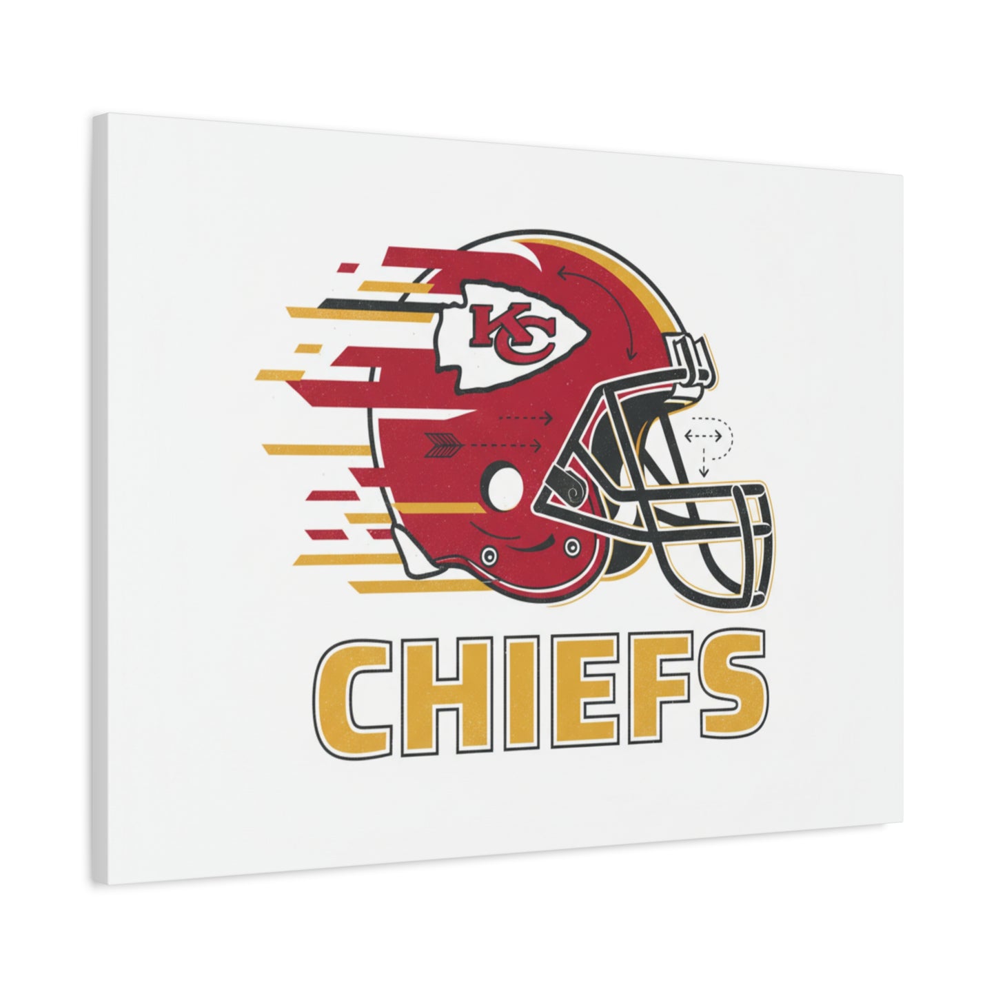 KC Chiefs Canvas  Wall Art