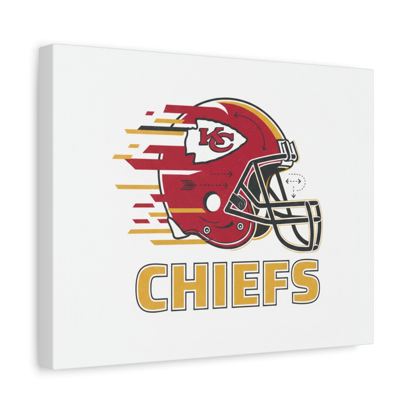 KC Chiefs Canvas  Wall Art